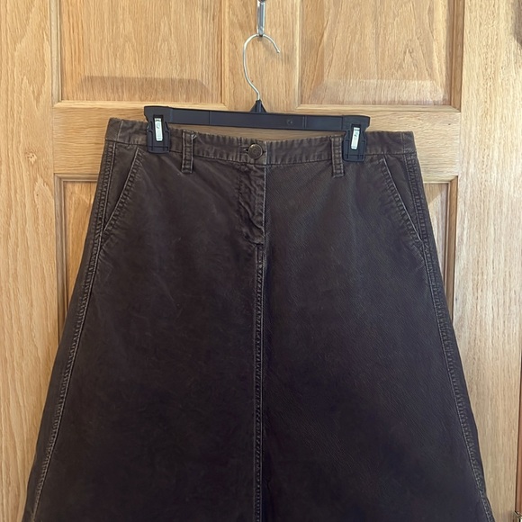 J. Crew - Corduroy Midi Skirt - Brown - Size 6 - Picture 5 of 12